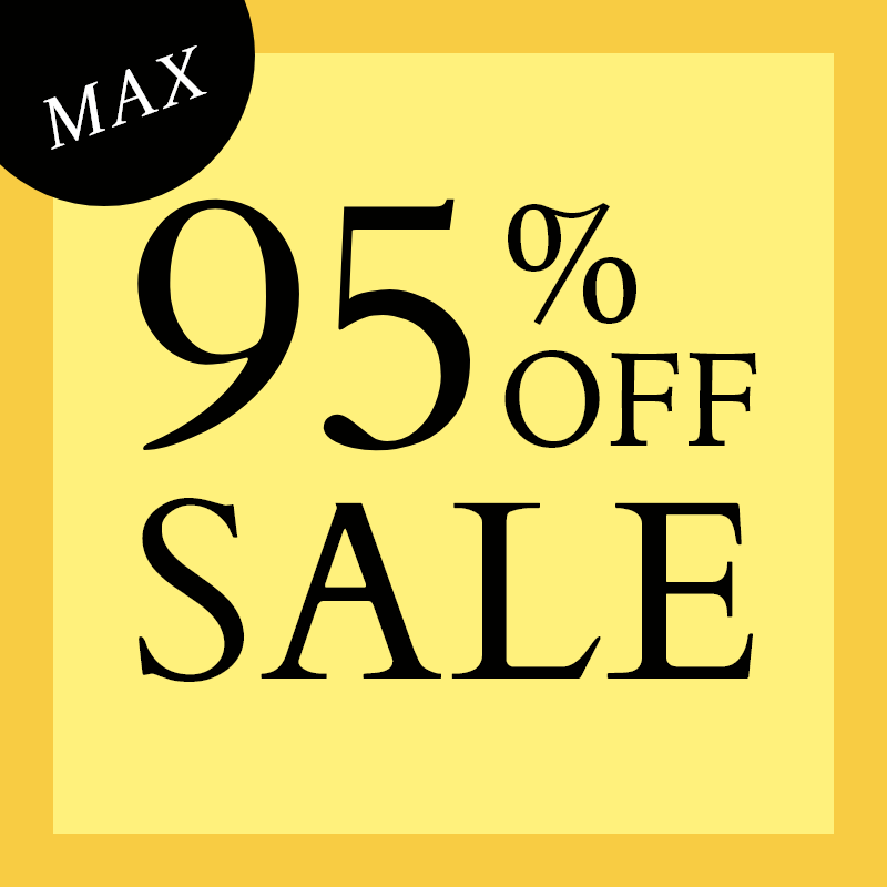 MAX 95%セール