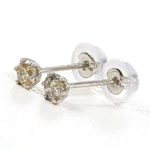 30%OFF】PT900 プラチナ ピアス ダイヤ 0.1 ×2 総重量約0.3g