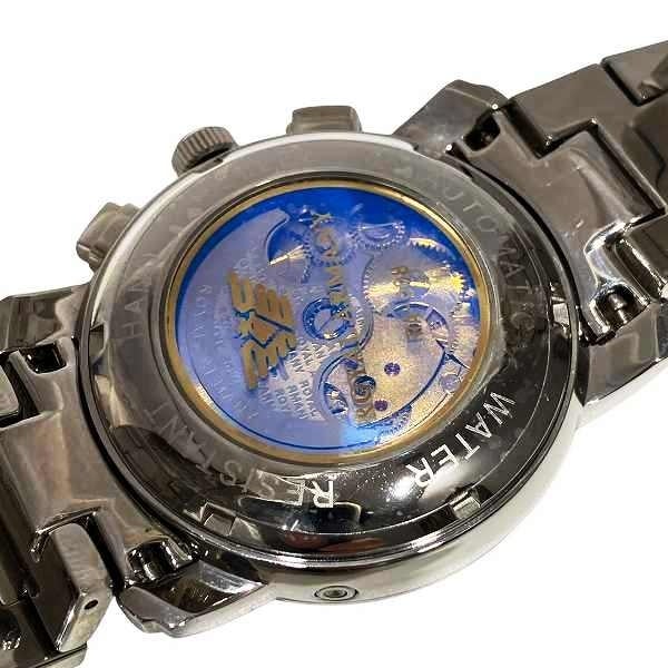35%OFF】ロイヤルアルマーニ 自動巻 裏蓋 スケルトン 時計 腕時計