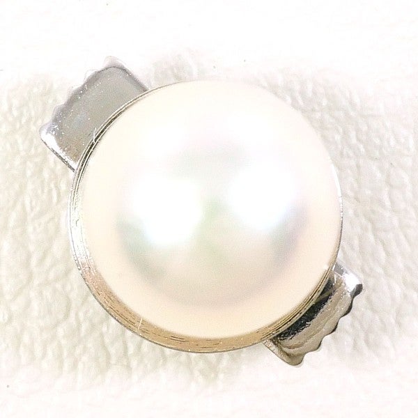 【お値下げ不可】14K ホワイトゴールド　パール付きピンブローチ　14金　WG 45%OFF】K14 14金 WG ホワイトゴールド 合金 ピンブローチ パール(真珠