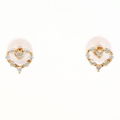 15%OFF】4℃ K10PG ピアス ダイヤ 総重量約0.4g | ワンダープライス 