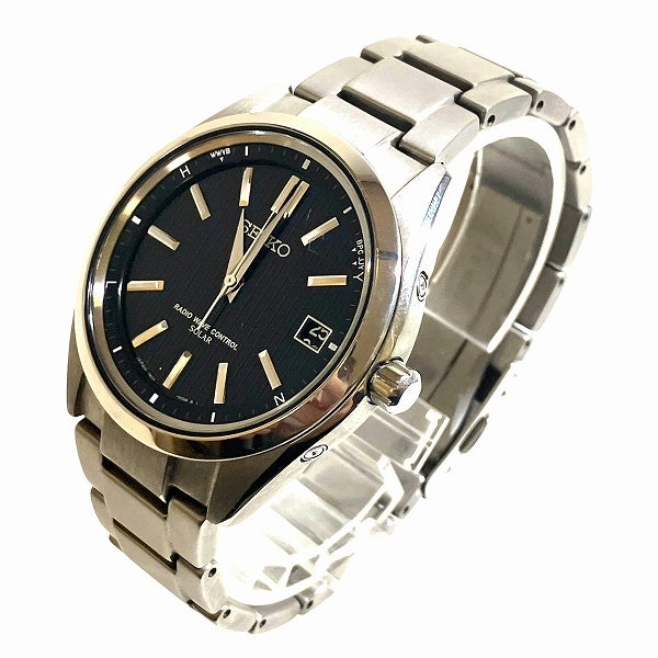 【箱有 稼働】SEIKO ブライツ 電波ソーラー 7B24-0BH0 腕時計 15%OFF】セイコー ブライツ 7B24-0BH0 電波ソーラー 時計 腕時計