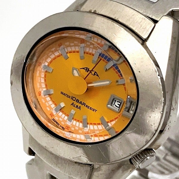 20%OFF】セイコー アルバ AKA V782-5A40 時計 腕時計 メンズ 【中古