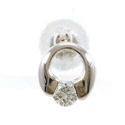 20%OFF】PT900 プラチナ ピアス(片耳) ダイヤ 0.06 総重量約0.3g 