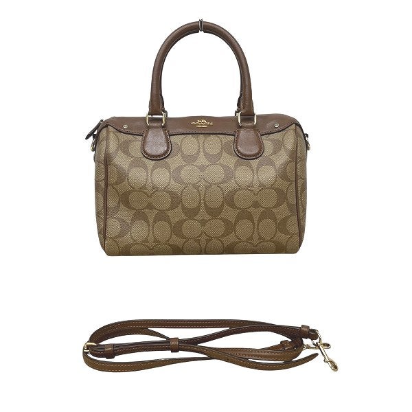 CS  COACH コーチ 2WAY ミニボストン F58312 20%OFF】コーチ COACH シグネチャー F58312 ミニボストン バッグ