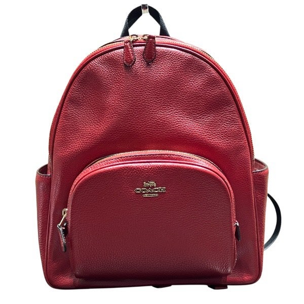 20%OFF】コーチ COACH 5666 レザー レッド バッグ リュック レディース