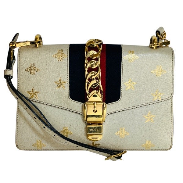 GUCCIグッチ☆シルヴィ　ビー&スター　ショルダーバッグ 20%OFF】グッチ GUCCI シルヴィ ビー＆スター 524405 バッグ