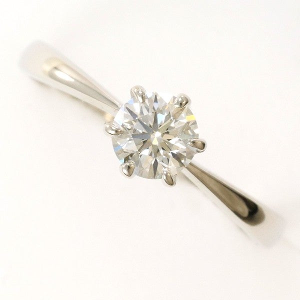20%OFF】PT900 プラチナ リング 指輪 8号 ダイヤ 0.362 VVS2 鑑定書 総