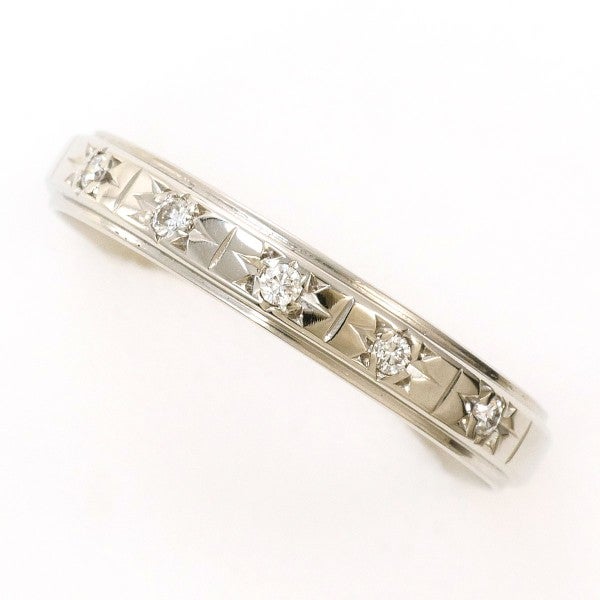 25%OFF】PT900 プラチナ リング 指輪 14号 ダイヤ 0.17 総重量約3.9g