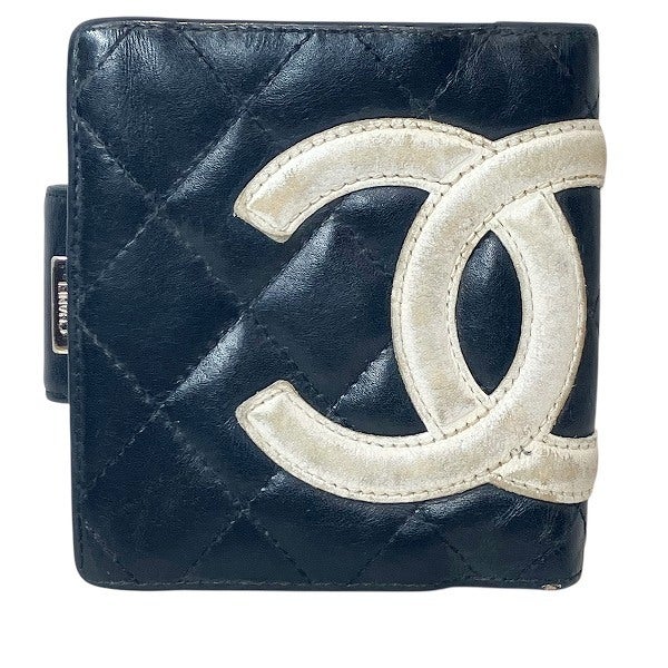 5%OFF】シャネル CHANEL カンボンライン A26720 2つ折り財布