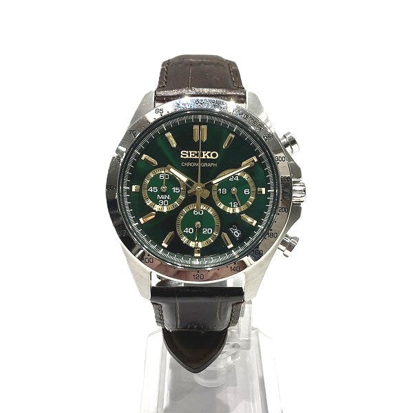 SEIKO セイコー 腕時計 8T63-00D0 SS クォーツ クロノグラフ 10%OFF】セイコー 8Tクロノグラフ 8T63-00D0 クォーツ 時計 腕時計