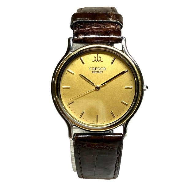 10%OFF】セイコー クレドール 8J81-6B00 クォーツ 時計 腕時計 メンズ