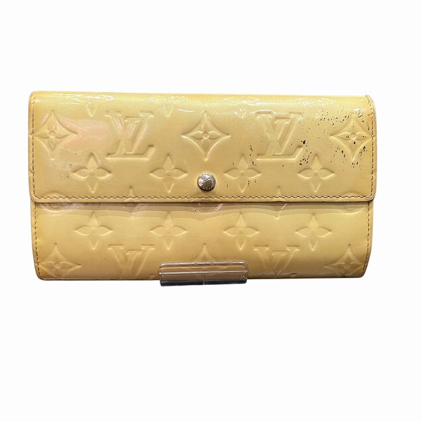 ルイヴィトン ヴェルニ ポルトフォイユ　サラ 長財布　フランス製 ルイヴィトン Louis Vuitton ヴェルニ ポルトフォイユサラ M91523 長