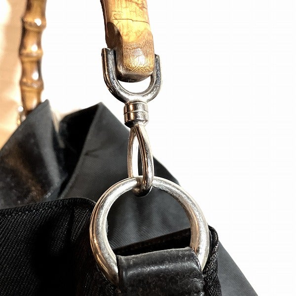 20%OFF】グッチ GUCCI バンブー 001 1998 1577 ナイロン バッグ