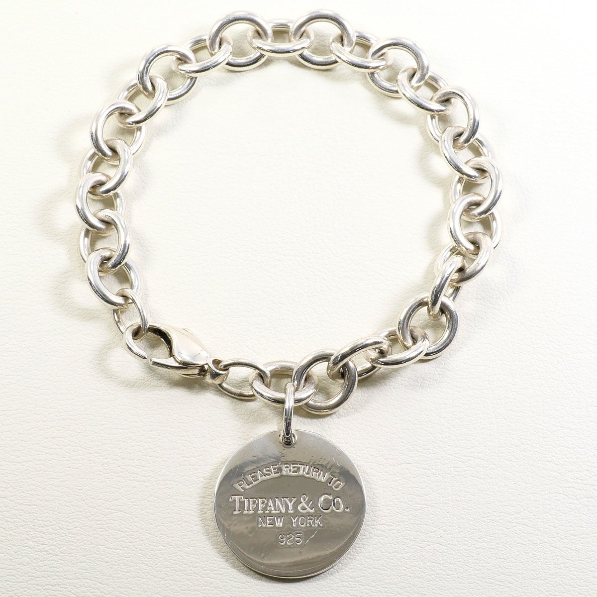 Tiffany & Co. シルバーブレスレット 約18cm 15%OFF】ティファニー シルバー ブレスレット 総重量約34.9g 18cm