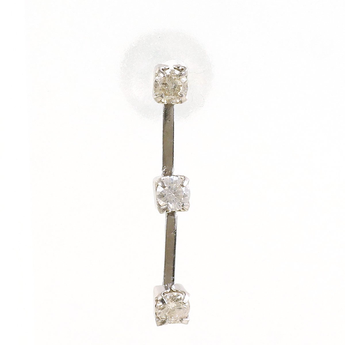 武*ち様 K18YG ダイヤモンド0.3ct 片耳ピアス 一粒ピアス 新品 レア k18-