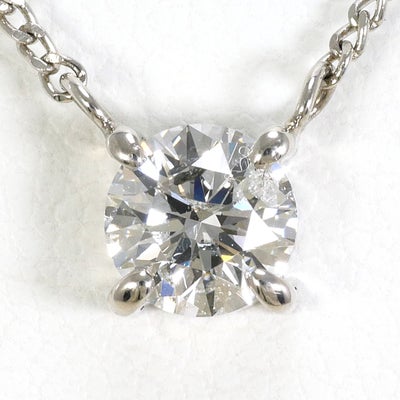 20%OFF】 PT850 プラチナ ネックレス ダイヤモンド 0.5 I1 鑑定書 総 