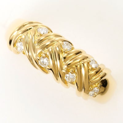 5%OFF】セイコージュエリー K18 18金 YG イエローゴールド リング 