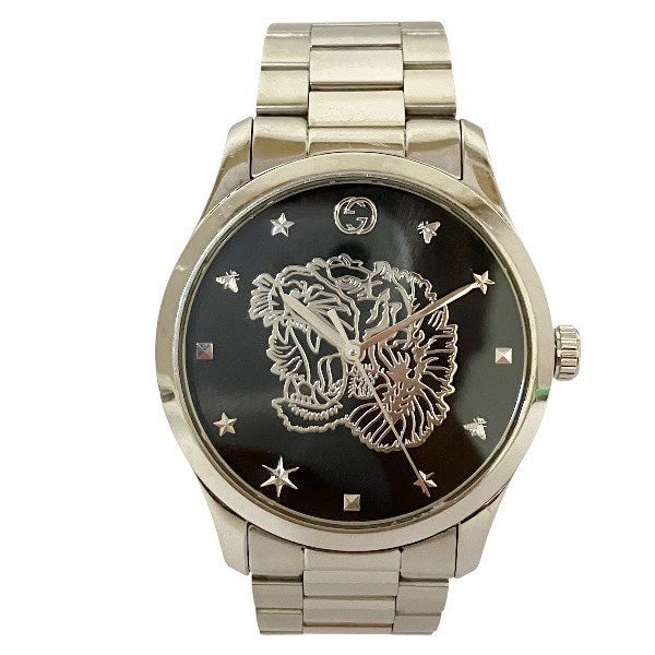 5%OFF】グッチ GUCCI Gタイムレス 126.4 クォーツ 虎 時計 腕時計