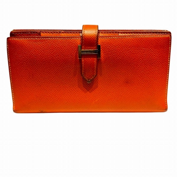 Hermes ベアンスフレオレンジ エルメス 財布 オレンジ エルメスベアン