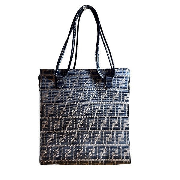 中古】FENDI(フェンディ)ズッカ柄 トートバッグ 大きめ ふ かばん