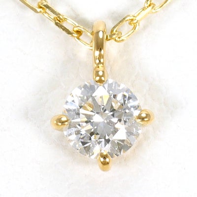 5%OFF】エテ K18 18金 YG イエローゴールド ネックレス ダイヤモンド 