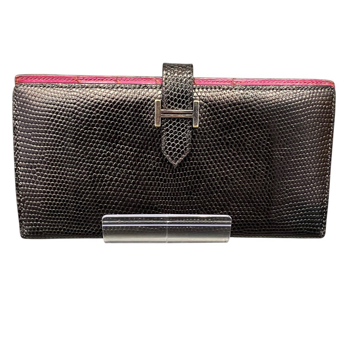 5%OFF】エルメス 長財布 リザード レディース 【中古】 | ワンダー
