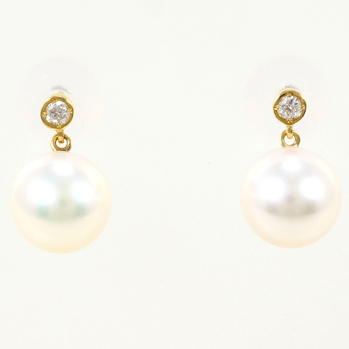 スタージュエリー K18 ダイヤモンド ピアス DIAMOND LINE PIERCED