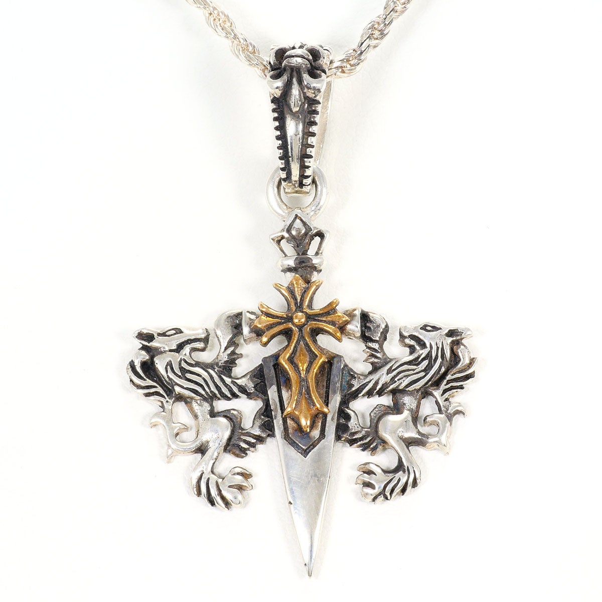 15%OFF】ジョージジェンセン 161 シルバー YGメッキ カフス 総重量約