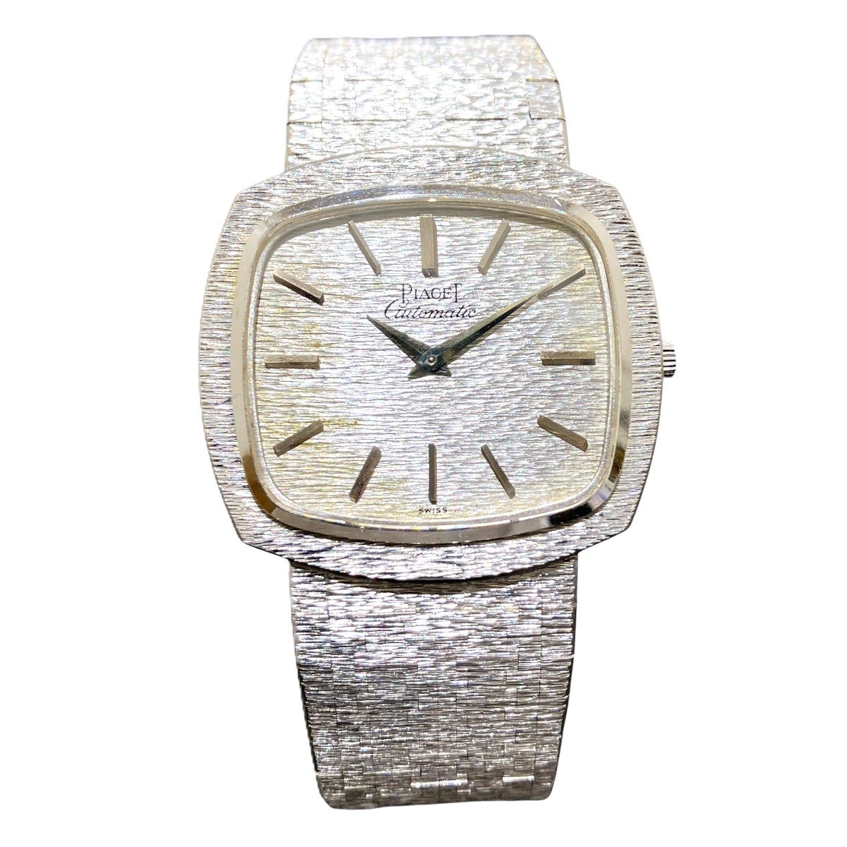 ピアジェ PIAGET 腕時計 総重量約84.8g K18 K18 自動巻き シルバー文字盤 12431A6 送料無料 【中古】 5%OFF】ピアジェ 腕時計 総重量約84.8g K18 K18 自動巻き シルバー文字